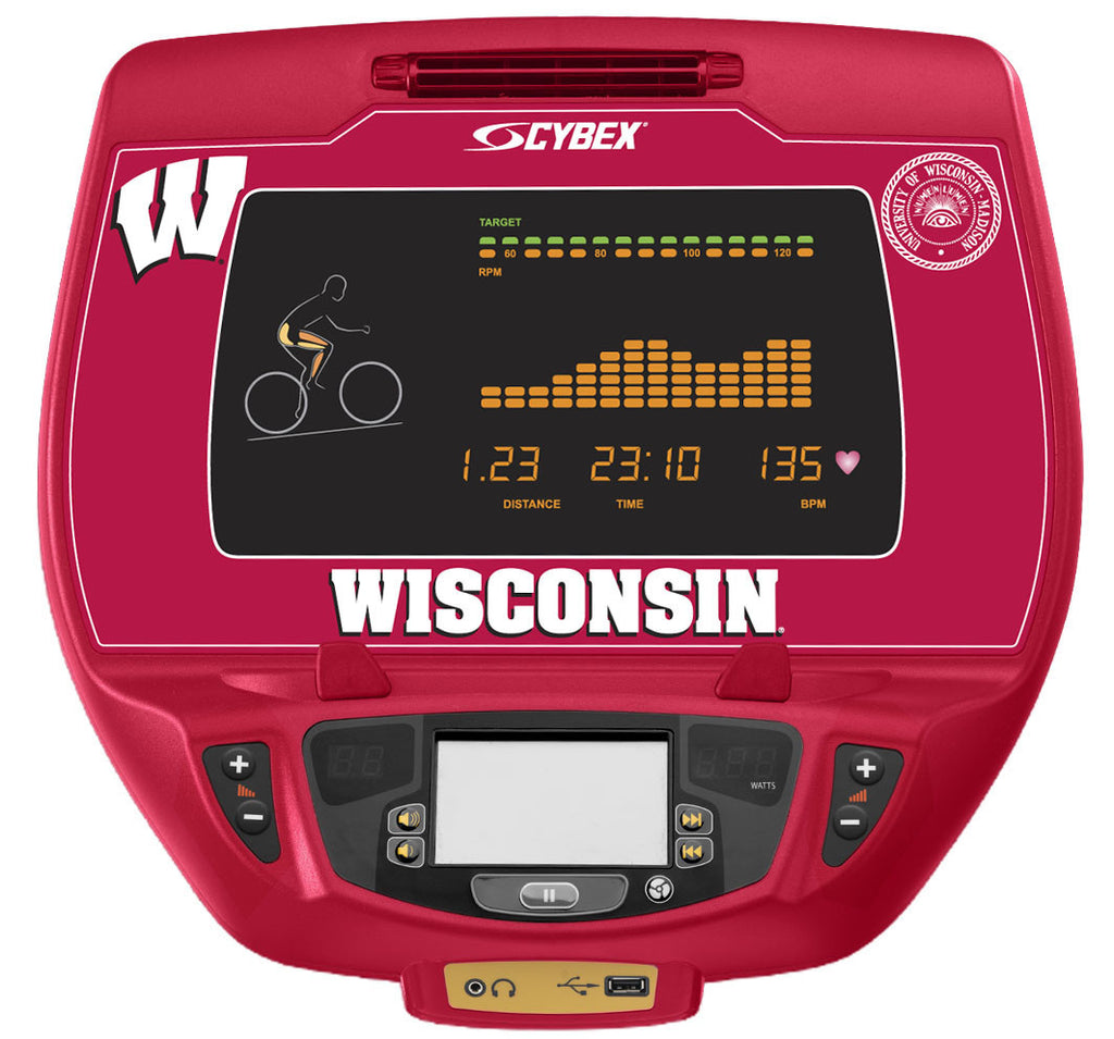 Wisconsin Badgers <br />Cybex Upright Bike